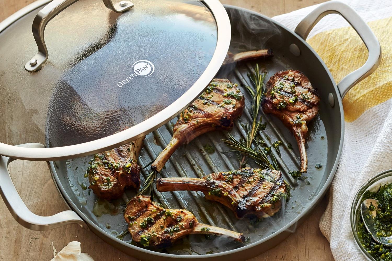 grill pans with lids<br />
