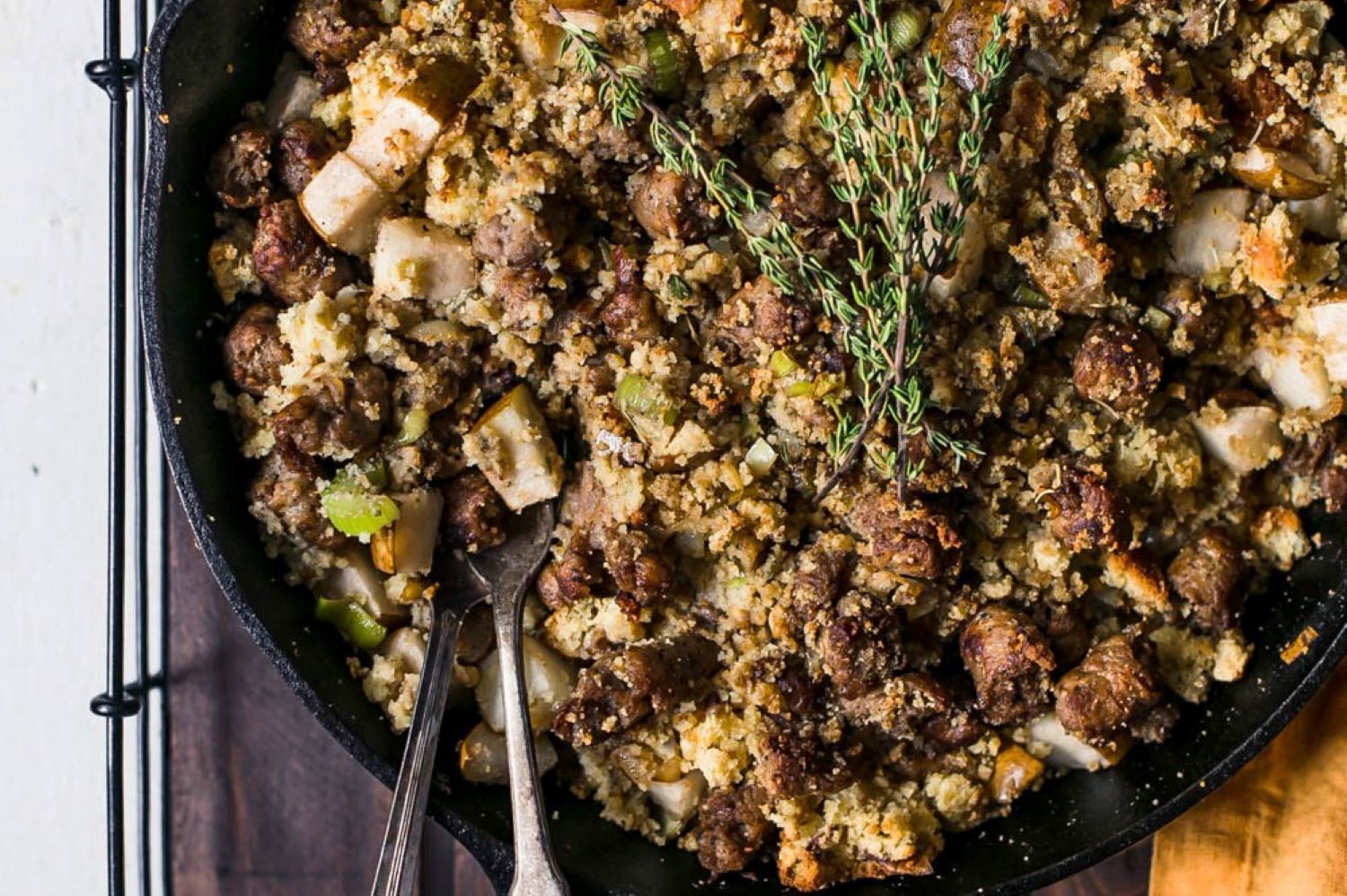 Get the Sausage and Leek Stuffing recipe