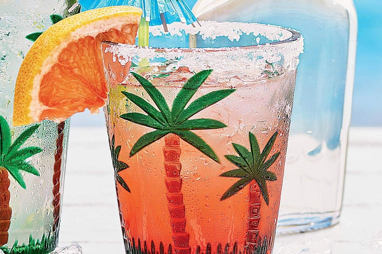 tropical summer cocktails