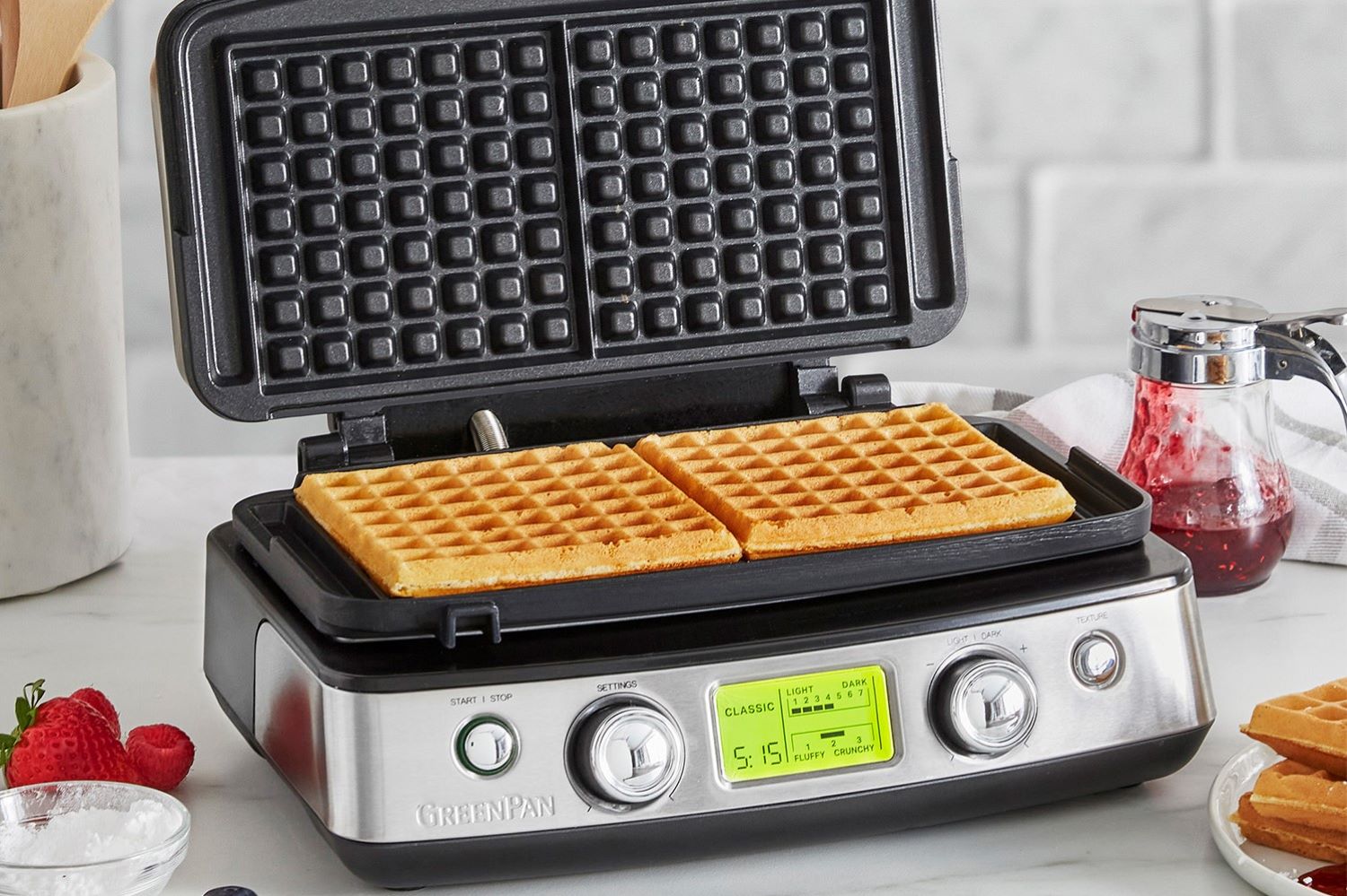 tips for throwing a waffle bar party