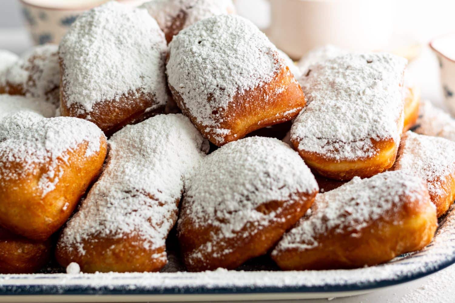 brunch recipes to try, homemade beignets