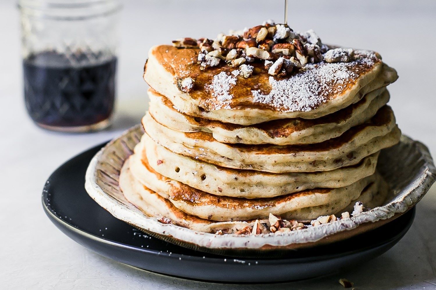 brunch recipes to try, pecan pancakes