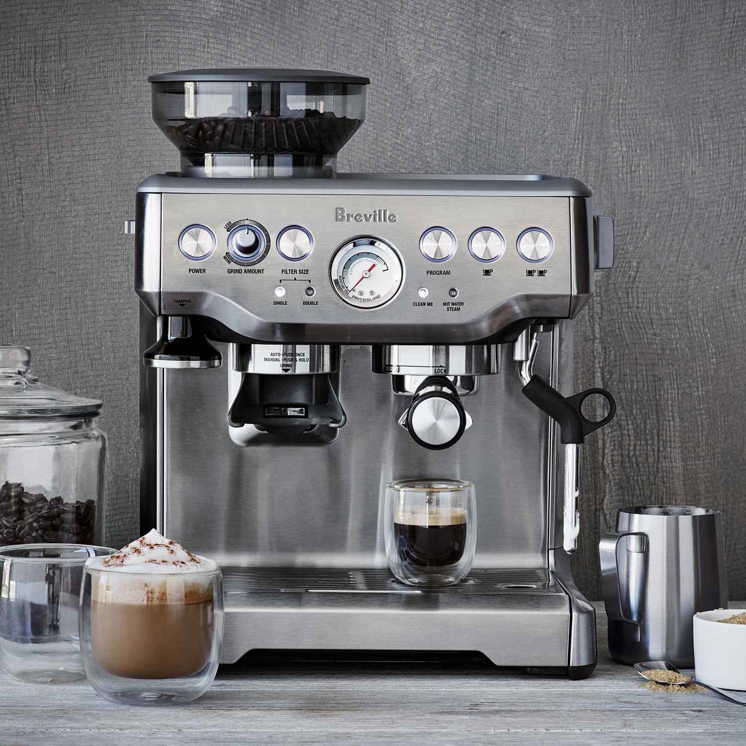 2023 sur la table holiday gift guide, gifts for coffee lovers, breville espresso machine