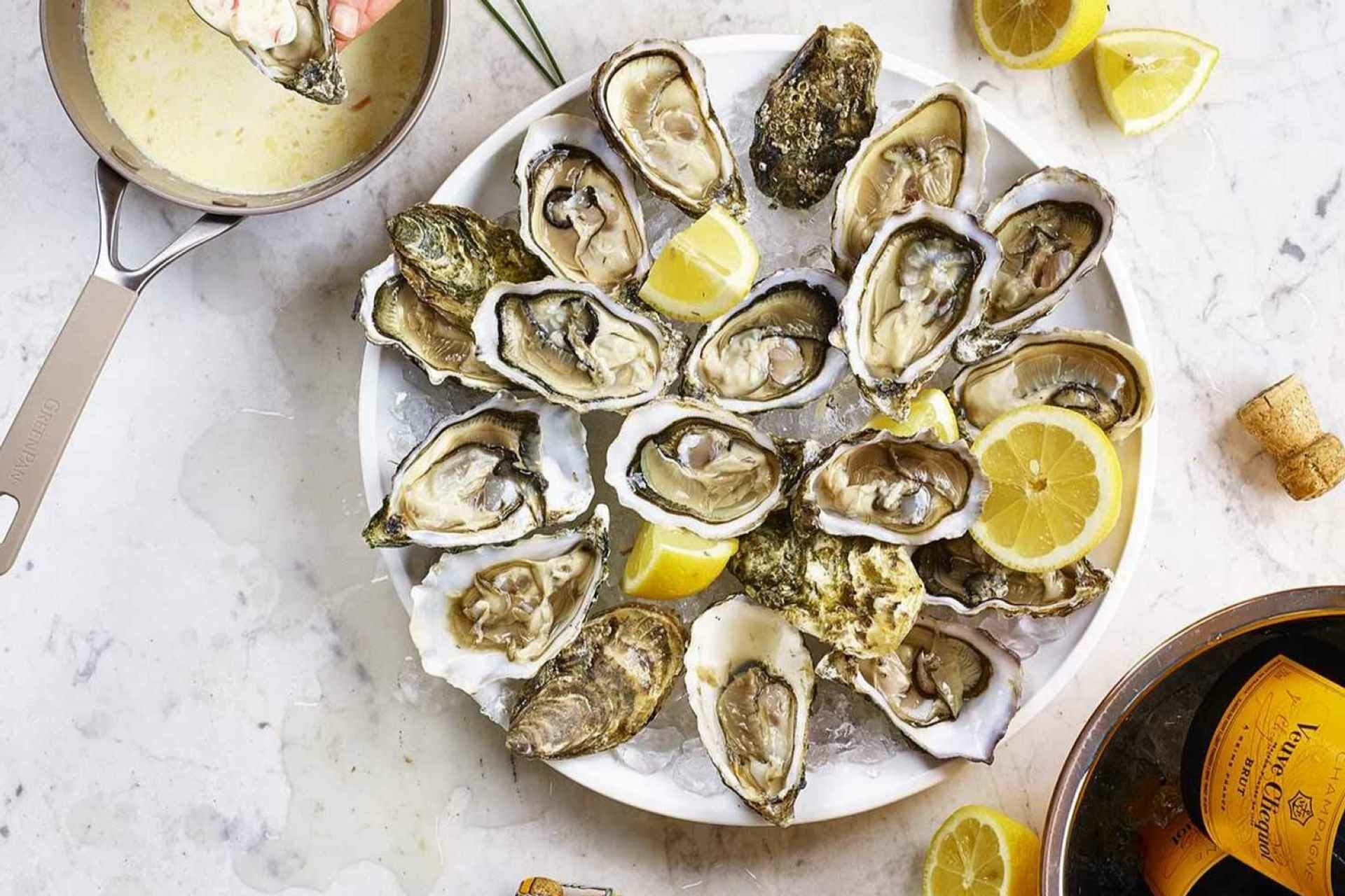 shellfish recipes. oyster recipes, clam recipes