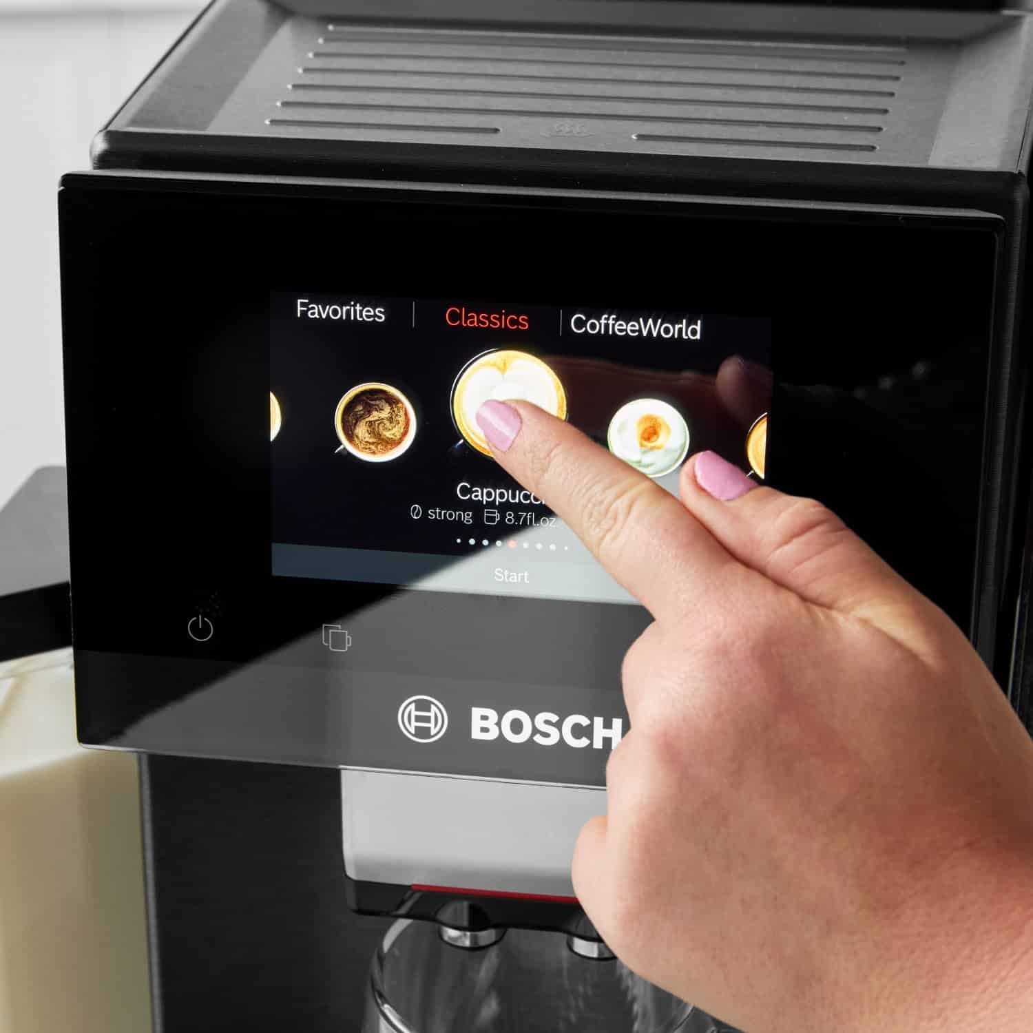 bosch fully automatic espresso machine