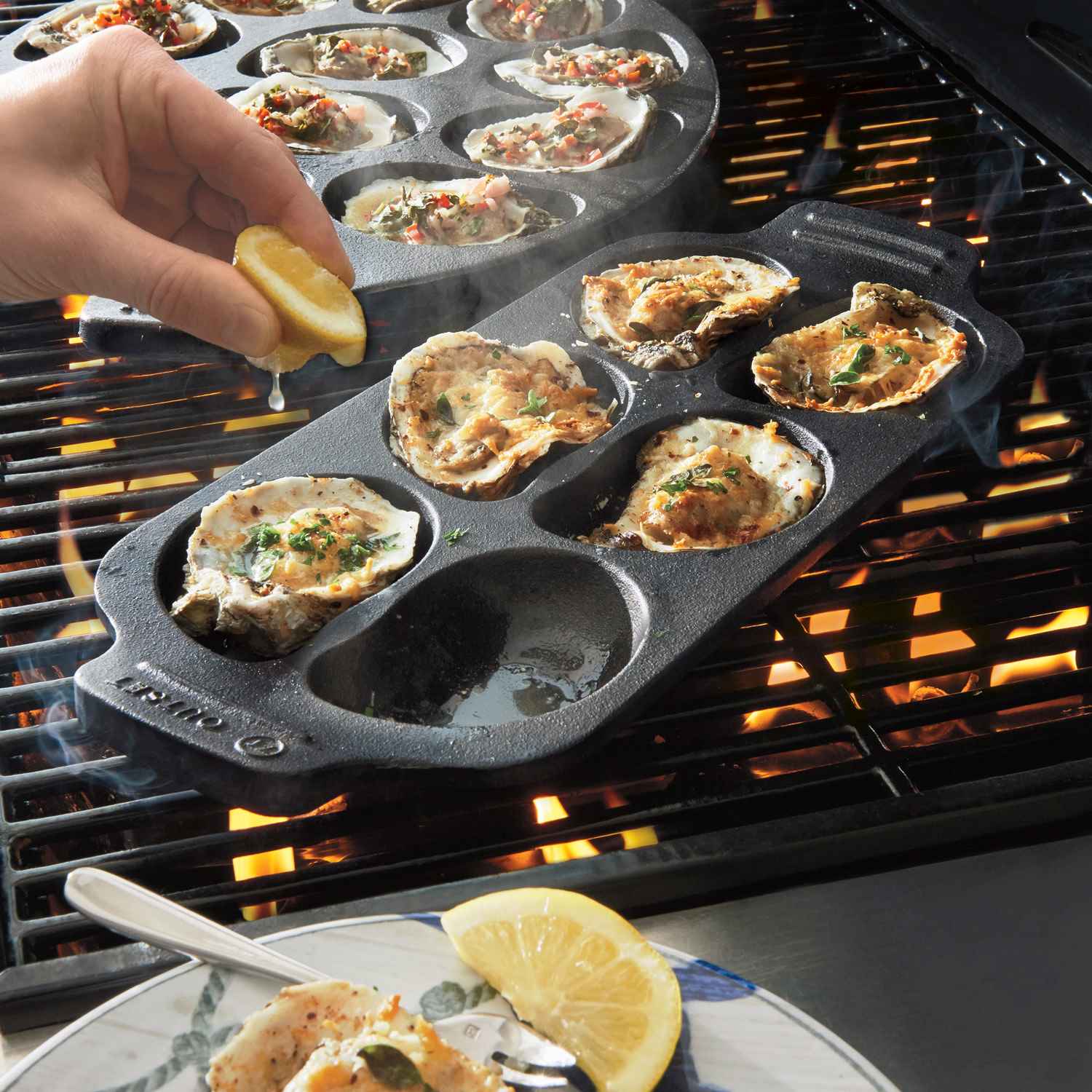 summer recipes, recipes for summer, grilled oysters