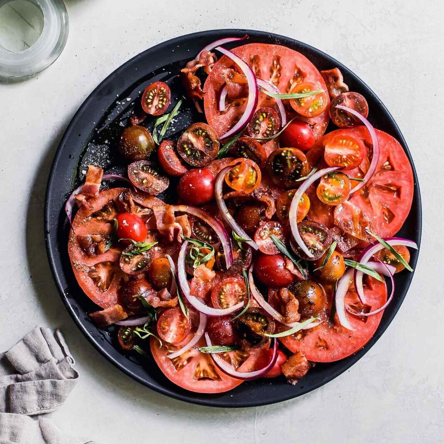 summer tomato recipes, tomato salad recipe, tomato pizza recipe, tomato soup recipe