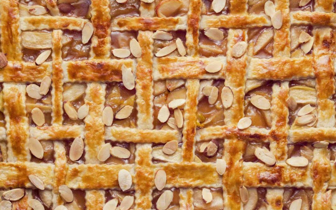 Homemade Apple Pie Bars With Lattice Top