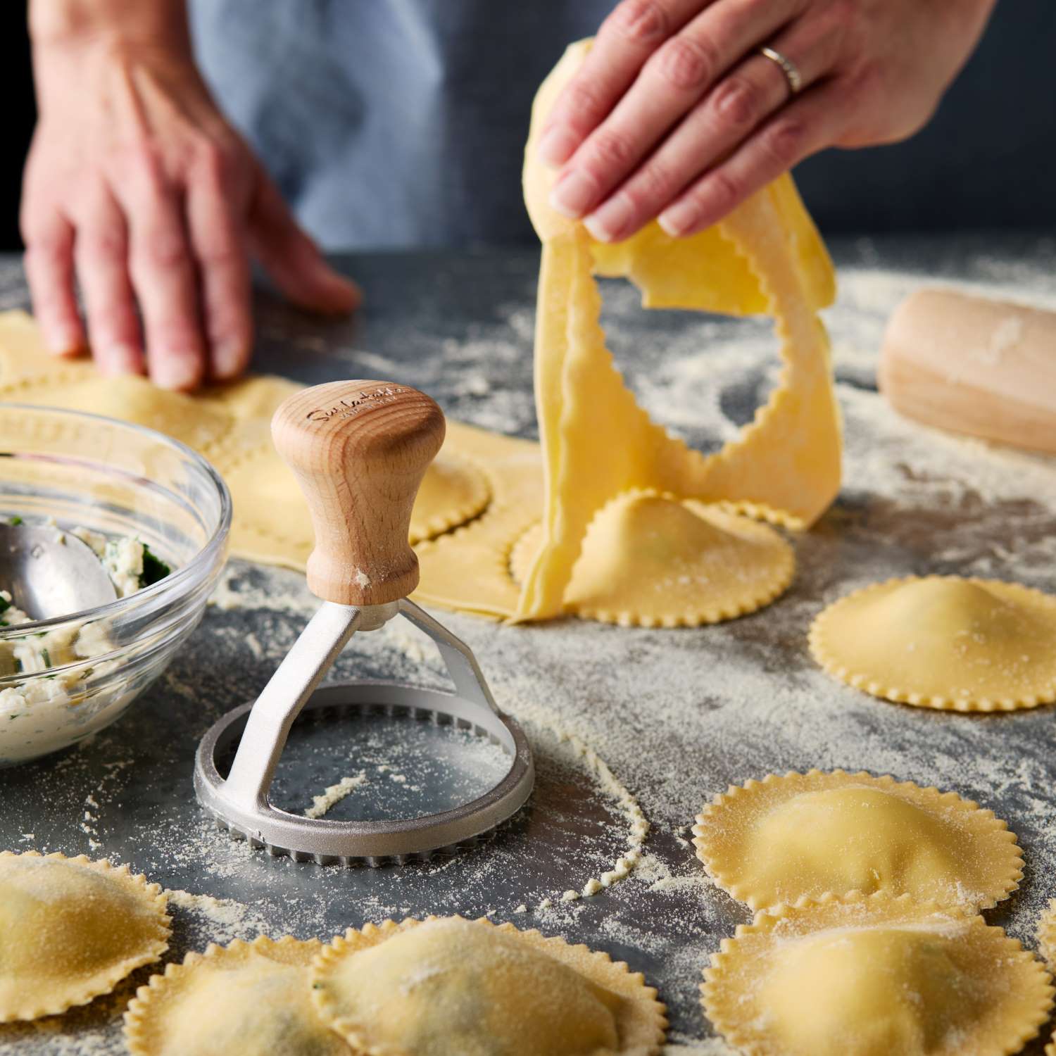 pasta tools, pasta making tools, tools for pasta making, ravioli making tools