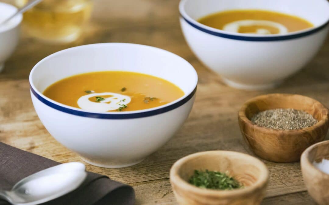 Healthy Maple-Braised Butternut Squash Soup Recipe