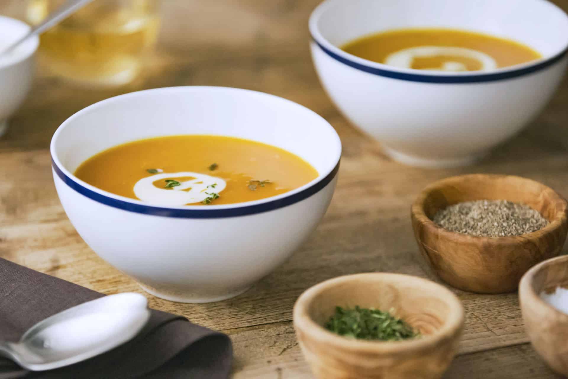 Healthy Maple-Braised Butternut Squash Soup Recipe