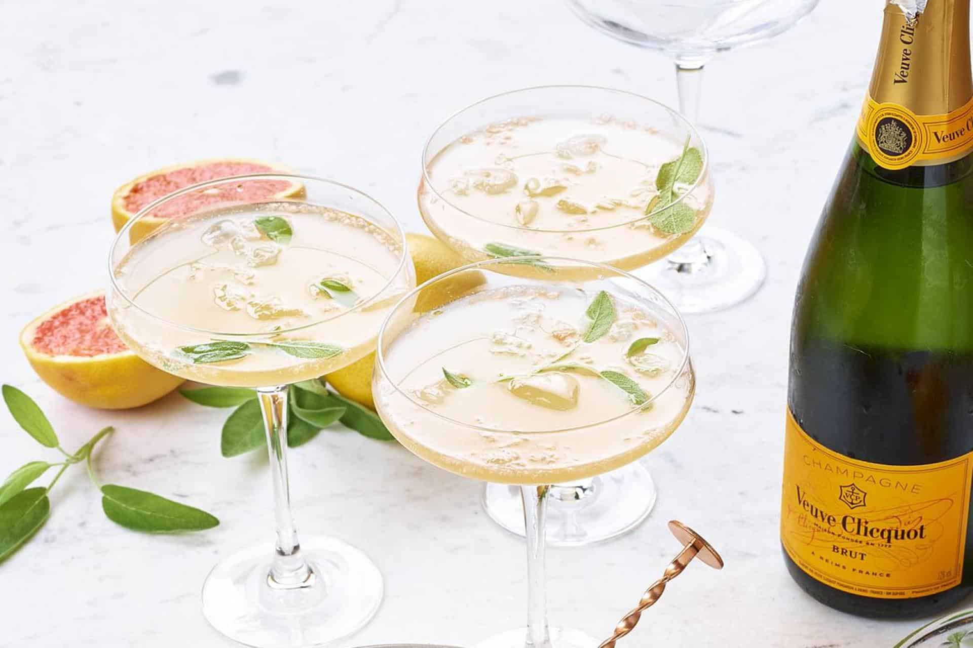 champagne cocktail recipe, recipes with champagne, recipes for new years eve